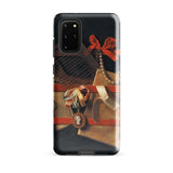 Tromp-l’oeil Still-life - Hoogstraeten Phone Case Samsung Galaxy S20 Plus / Gloss Black Phone Case Classical Life Painting Red Ribbons