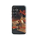 Tromp-l’oeil Still-life - Hoogstraeten Samsung Case, Galaxy S25 / Gloss, Black Smartphone Case Classical Still-life Painting Design