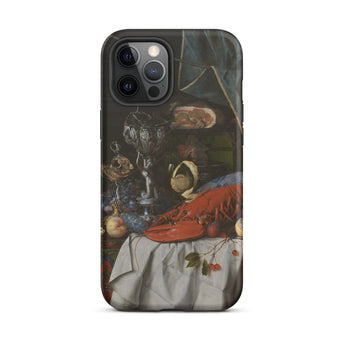 Trompe-l’oeil Breakfast - Gijsbrechts Iphone Case, 12 Pro Max / Matte, Phone Case Life Painting
