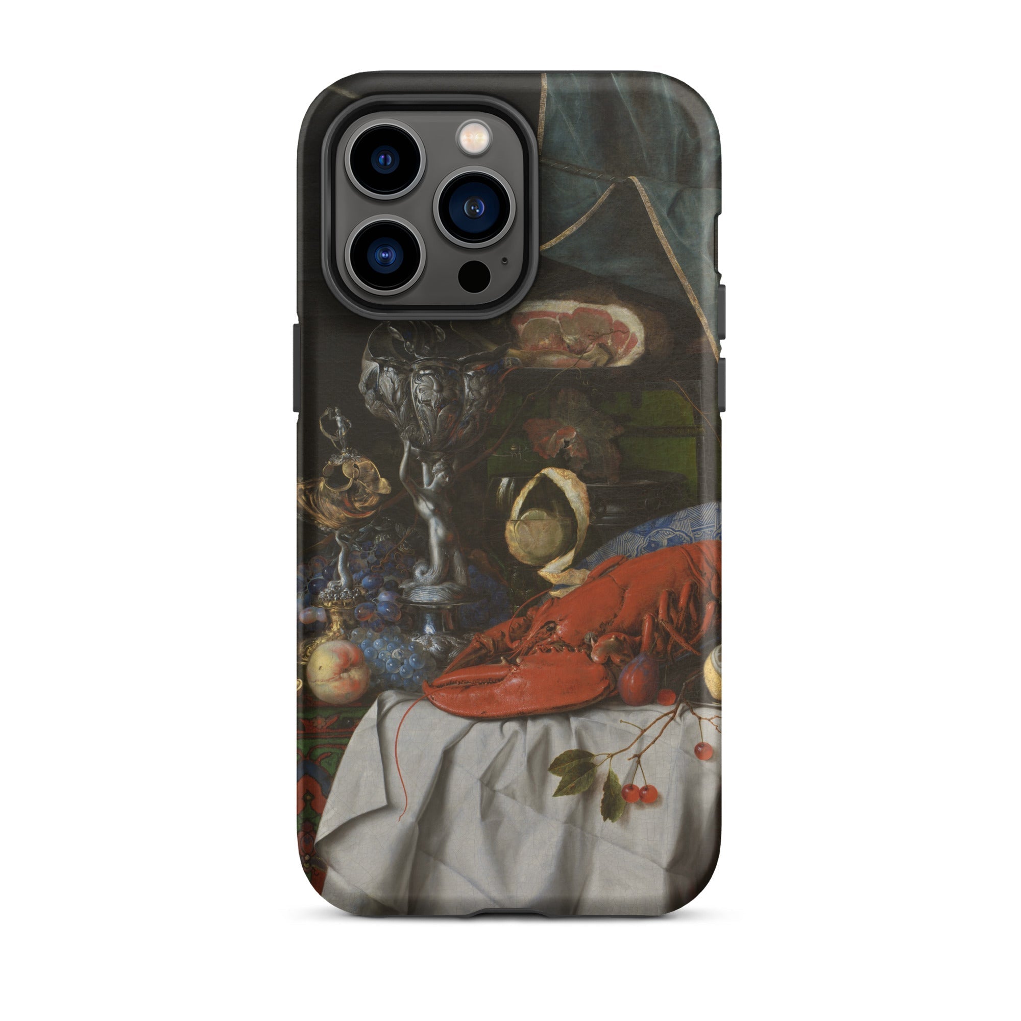 Trompe-l’oeil Breakfast - Gijsbrechts Iphone Case, 14 Pro Max / Matte, Lobster Life Phone Case