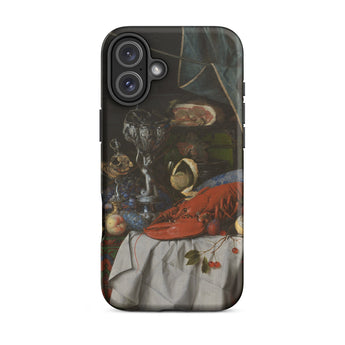 Trompe-l’oeil Breakfast - Gijsbrechts Iphone Case, 16 Plus / Matte, Phone Case Life Painting
