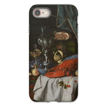 Trompe-l’oeil Breakfast - Gijsbrechts Iphone Case, 8 / Matte, Phone Case Life Painting