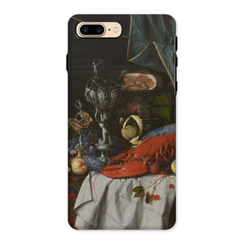 Trompe-l’oeil Breakfast - Gijsbrechts Iphone Case, 8 Plus / Matte, Phone Case Life Painting