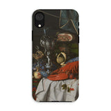 Trompe-l’oeil Breakfast - Gijsbrechts Phone Case Iphone Xr / Matte Phone Case Still-life Painting Gijsbrechts Iphone Case, Sumptuous
