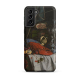 Trompe-l’oeil Breakfast - Gijsbrechts Phone Case, Samsung Galaxy S21 Plus / Matte, Mobile Cases, Toby Leon