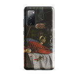 Trompe-l’oeil Breakfast - Gijsbrechts Samsung Case, Galaxy S20 Fe / Gloss, Smartphone Case Life Painting Prominent Red Lobster