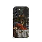 Trompe L’oeil Breakfast Gijsbrechts Samsung Case, Galaxy S22 / Matte, Black Smartphone Case Life Painting Lobster Fruit Vessels