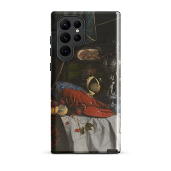 Trompe-l’oeil Breakfast - Gijsbrechts Samsung Case, Galaxy S22 Ultra / Gloss, Phone Case Still-life Painting Lobster Fruit