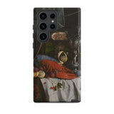 Trompe-l’oeil Breakfast - Gijsbrechts Samsung Case, Galaxy S23 Ultra / Matte, Smartphone Life Painting Lobster Fruit Case
