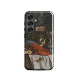Trompe-l’oeil Breakfast - Gijsbrechts Samsung Case, Galaxy S25 / Gloss, Smartphone Case Life Painting Food