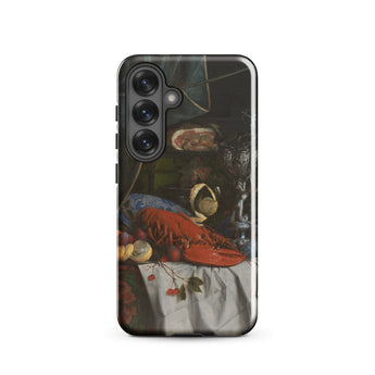 Trompe-l’oeil Breakfast - Gijsbrechts Samsung Case, Galaxy S25 / Gloss, Smartphone Case Life Painting Food