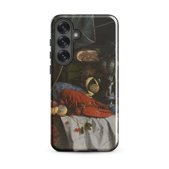 Trompe-l’oeil Breakfast - Gijsbrechts Samsung Case, Galaxy S25 Plus / Gloss, Smartphone Life Painting Lobster Fruit Glassware Case