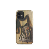 Trompe-l’oeil with Falconry Bag - Gijsbrechts Iphone Case, 12 Mini / Matte, Phone Case Anatomical Art