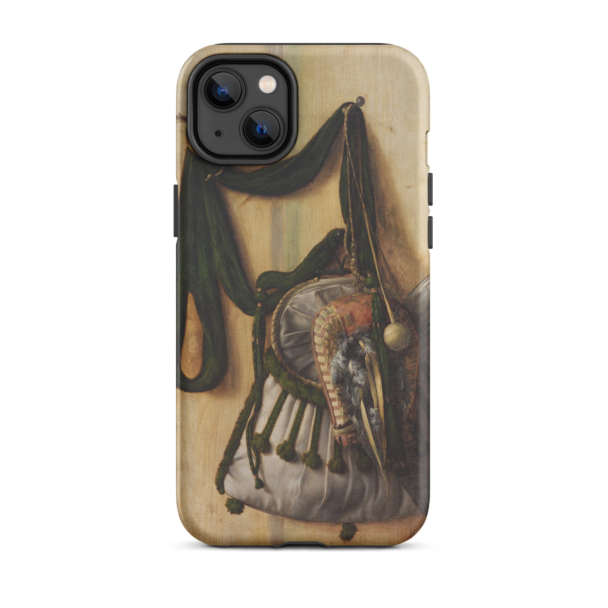 Trompe L’oeil with Falconry Bag Gijsbrechts Iphone Case, 14 Plus / Matte, Artistic Phone Case