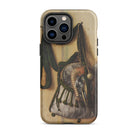 Trompe L’oeil with Falconry Bag Gijsbrechts Iphone Case, 14 Pro Max / Matte, Iphone Case Vintage Painting