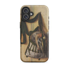 Trompe L’oeil with Falconry Bag Gijsbrechts Iphone Case, 16 Plus / Matte, Phone Case Painting Bagpipe