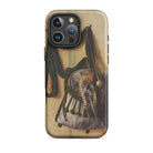 Trompe L’oeil with Falconry Bag Gijsbrechts Iphone Case, 16 Pro Max / Matte, Iphone Case Painting Sporran