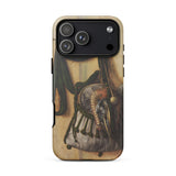 Trompe-l’oeil with Falconry Bag - Gijsbrechts Phone Case Iphone 17 Pro Max / Matte Black Gold Darth Vader Phone Case Textured Design