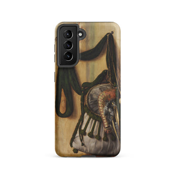 Trompe-l’oeil with Falconry Bag - Gijsbrechts Phone Case, Samsung Galaxy S21 / Matte, Mobile Cases, Toby Leon