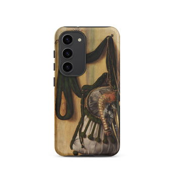 Trompe-l’oeil with Falconry Bag - Gijsbrechts Phone Case, Samsung Galaxy S23 / Matte, Mobile Cases, Toby Leon