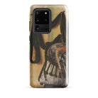 Trompe L’oeil with Falconry Bag Gijsbrechts Samsung Case, Galaxy S20 Ultra / Gloss, Smartphone Decorative Case Antique Style Painting