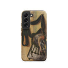Trompe L’oeil with Falconry Bag Gijsbrechts Samsung Case, Galaxy S22 / Matte, Smartphone Case Painting Historical Military Hat Plume