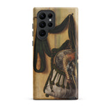 Trompe-l’oeil with Falconry Bag - Gijsbrechts Samsung Case, Galaxy S22 Ultra / Matte, Smartphone Case Historical Painting
