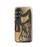 Trompe-l’oeil with Falconry Bag - Gijsbrechts Samsung Case, Galaxy S25 / Gloss, Phone Case Classical Painting Decorative Pouch Horn
