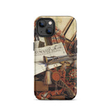 Trompe-l’oeil with Trumpet - Gijsbrechts Iphone Case, 13 / Matte, Artistic Phone Case