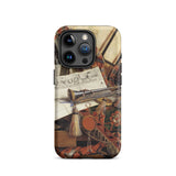 Trompe-l’oeil with Trumpet - Gijsbrechts Iphone Case, 15 Pro / Matte, Phone Case Life Design