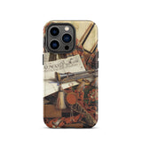 Trompe-l’oeil with Trumpet - Gijsbrechts Phone Case Iphone 13 Pro / Matte Iphone Case Life Design Cornelis Norbertus Gijsbrechts,