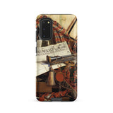 Trompe-l’oeil with Trumpet - Gijsbrechts Samsung Case, Galaxy S20 / Matte, Phone Case Still-life Painting Design