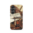 Trompe L’oeil with Trumpet Gijsbrechts Samsung Case, Galaxy S25 / Matte, Smartphone Case Historical Still Life Design