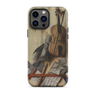 Trompe-l’oeil Violin Sheet Music & Recorder - Gijsbrechts Iphone Case, 13 Pro Max / Matte, Iphone Case Violin Design