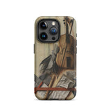 Trompe-l’oeil Violin Sheet Music & Recorder - Gijsbrechts Iphone Case, 15 Pro / Matte, Iphone Case Violin Design