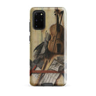 Trompe L’oeil Violin Sheet Music & Recorder Gijsbrechts Samsung Case, Galaxy S20 Plus / Gloss, Phone Case Life Painting Violin Music Sheets