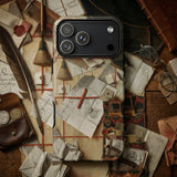 Trompe-l’oeil with a Wall of Letters - Gijsbrechts Iphone Case, Mobile Phone Cases, Toby Leon