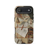 Trompe-l’oeil with a Wall of Letters - Gijsbrechts Phone Case Iphone 17 Air / Matte Otterbox Defender Series Phone Case Abstract Art Design