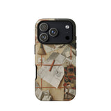 Trompe-l’oeil with a Wall of Letters - Gijsbrechts Phone Case Iphone 17 Pro / Matte Iphone 12 Pro Max Case Vintage Artist’s Studio