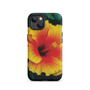 Tropicanarama - Tropical Hibiscus Iphone Case, 13 / Matte, Hibiscus Flower Phone Case