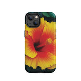 Tropicanarama - Tropical Hibiscus Iphone Case, 14 / Matte, Hibiscus Flower Phone Case