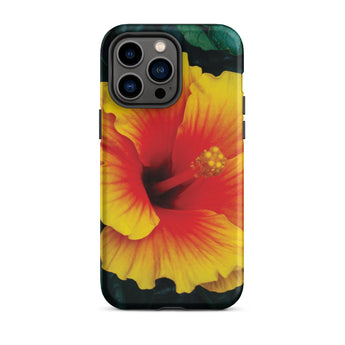 Tropicanarama - Tropical Hibiscus Iphone Case, 14 Pro Max / Matte, Hibiscus Flower Phone Case