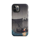 Tsukuda Island Hiroaki Takahashi Iphone Case, 11 Pro / Matte, Iphone Case Boat Scene