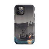 Tsukuda Island - Hiroaki Takahashi Iphone Case, 11 Pro / Matte, Iphone Case Boat Scene