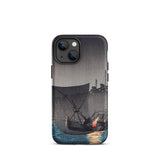 Tsukuda Island - Hiroaki Takahashi Iphone Case, 13 Mini / Matte, Phone Case Boat Design