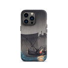 Tsukuda Island Hiroaki Takahashi Iphone Case, 13 Pro / Matte, Phone Case Boat Scene