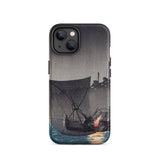 Tsukuda Island - Hiroaki Takahashi Iphone Case, 14 / Matte, Artistic Phone Case