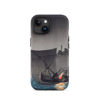 Tsukuda Island - Hiroaki Takahashi Iphone Case, 15 / Matte, Artistic Phone Case