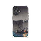 Tsukuda Island Hiroaki Takahashi Iphone Case, 16 / Matte, Phone Case Boat Scene