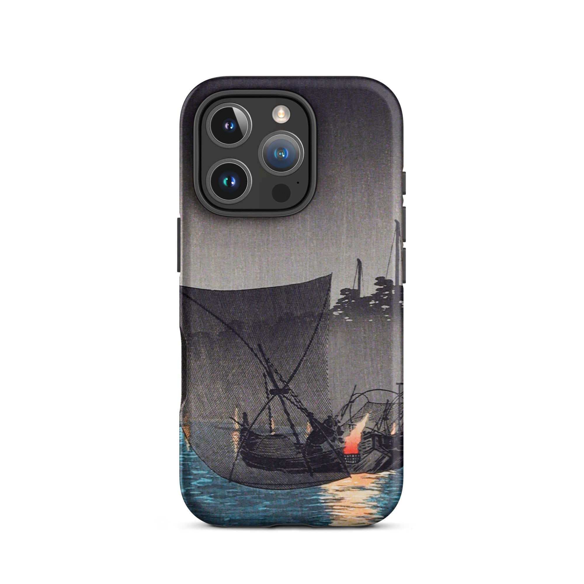 Tsukuda Island Hiroaki Takahashi Iphone Case, 16 Pro / Matte, Artistic Phone Case